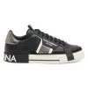 DOLCE&GABBANA Custom 2.0 Leather Sneakers For Men