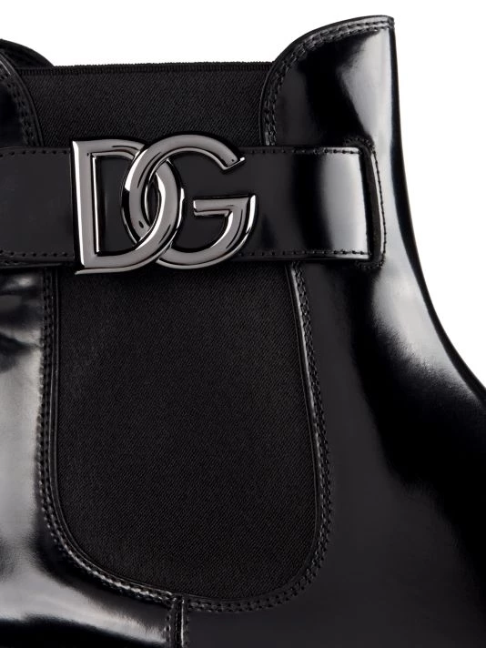 DOLCE&GABBANA Bernini Logo Buckle Chelsea Boots For Men 8 DOLCE&GABBANA Bernini Logo Buckle Chelsea Boots For Men - Image 6