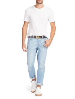 DOLCE&GABBANA DG Logo Leather Belt For Men Nero Oro -Deals DOLCE&GABBANA Store unnamed file 478