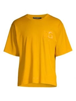 DOLCE&GABBANA Embossed Logo T-Shirt For Men