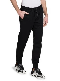 DOLCE&GABBANA Logo-Detailed Cotton-Blend Sweatpants For Men -Deals DOLCE&GABBANA Store unnamed file 489
