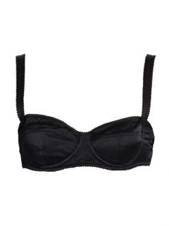 DOLCE&GABBANA Balconnette Silk Bra