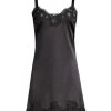 DOLCE&GABBANA Satin Slip Dress Nero -Deals DOLCE&GABBANA Store unnamed file 497