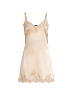 DOLCE&GABBANA Satin Slip Dress Nero -Deals DOLCE&GABBANA Store unnamed file 500