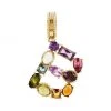 DOLCE&GABBANA Rainbow Alphabet 18K Yellow Gold & Multi Gemstone Initial B Charm -Deals DOLCE&GABBANA Store unnamed file 504