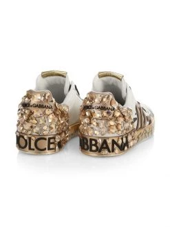 DOLCE&GABBANA Bassa Crystal Sneakers For Men -Deals DOLCE&GABBANA Store unnamed file 531