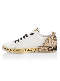 DOLCE&GABBANA Bassa Crystal Sneakers For Men -Deals DOLCE&GABBANA Store unnamed file 534