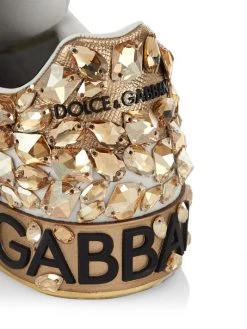 DOLCE&GABBANA Bassa Crystal Sneakers For Men -Deals DOLCE&GABBANA Store unnamed file 535