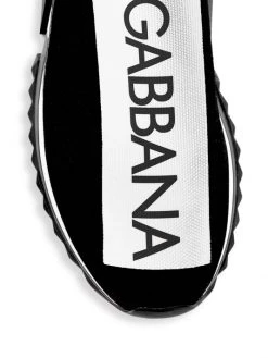 DOLCE&GABBANA Sorrento Logo Slip-On Sneakers For Men White Black -Deals DOLCE&GABBANA Store unnamed file 550