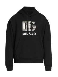 DOLCE&GABBANA Logo Hoodie Sweatshirt For Men