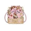 DOLCE&GABBANA Canvas & Raffia Bucket Bag -Deals DOLCE&GABBANA Store unnamed file 613