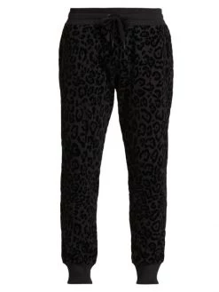 DOLCE&GABBANA DG Leopard Jogger Pants For Men