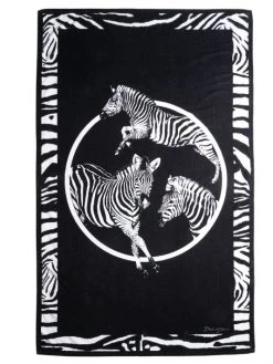 DOLCE&GABBANA Zebra Print Sponge Towel