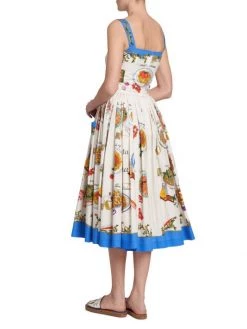 DOLCE&GABBANA Capri Painterly Fit & Flare Midi-Dress 12 DOLCE&GABBANA Capri Painterly Fit & Flare Midi-Dress -Deals DOLCE&GABBANA Store unnamed file 630