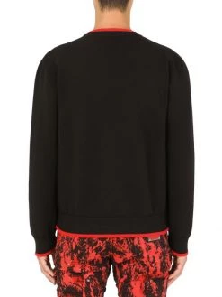 DOLCE&GABBANA Logo Monogram Sweater For Men -Deals DOLCE&GABBANA Store unnamed file 653