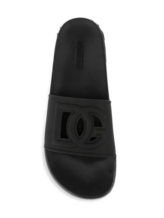DOLCE&GABBANA DG Pool Slides For Men Red 7 DOLCE&GABBANA DG Pool Slides For Men Red - Image 5