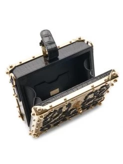 DOLCE&GABBANA Sequin Leopard Box Bag -Deals DOLCE&GABBANA Store unnamed file 663