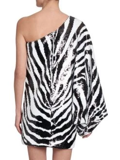 DOLCE&GABBANA Zebra One-Shoulder Sequin-Embroidered Minidress 12 DOLCE&GABBANA Zebra One-Shoulder Sequin-Embroidered Minidress -Deals DOLCE&GABBANA Store unnamed file 689