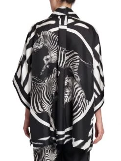 DOLCE&GABBANA Zebra Oversized Silk Zebra-Print Shirt -Deals DOLCE&GABBANA Store unnamed file 704