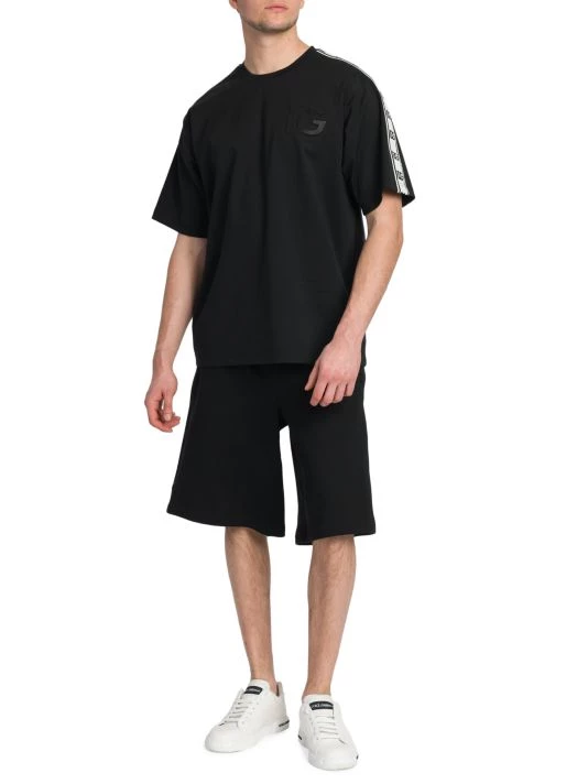 DOLCE&GABBANA Logo-Embossed T-Shirt For Men 4 DOLCE&GABBANA Logo-Embossed T-Shirt For Men - Image 2