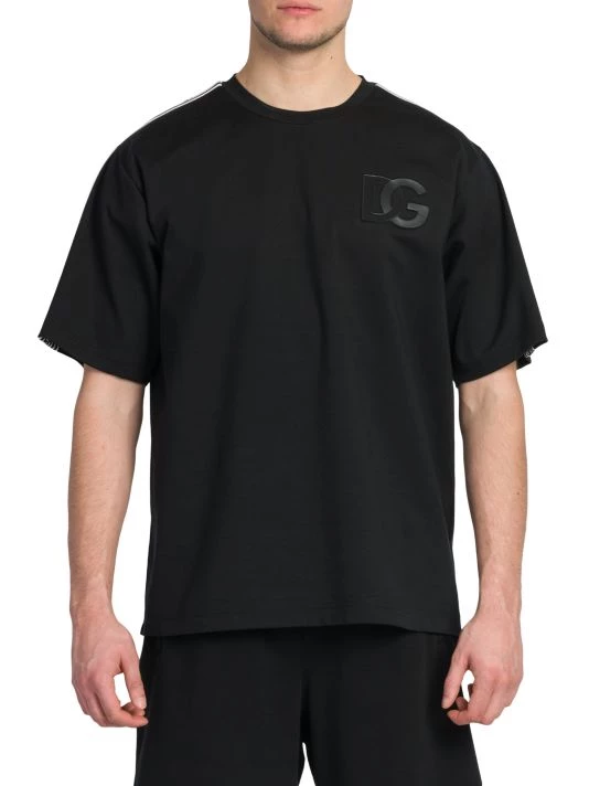DOLCE&GABBANA Logo-Embossed T-Shirt For Men 5 DOLCE&GABBANA Logo-Embossed T-Shirt For Men - Image 3