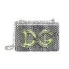 DOLCE&GABBANA Small DG Girl's Exotic Snakeskin Crossbody Bag