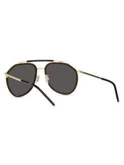 DOLCE&GABBANA 57MM Aviator Sunglasses For Men Gold Black -Deals DOLCE&GABBANA Store unnamed file 764