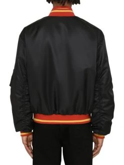 DOLCE&GABBANA Logo Bomber Jacket For Men -Deals DOLCE&GABBANA Store unnamed file 797