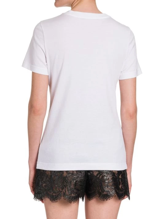 DOLCE&GABBANA Logo Hardware Longline T-Shirt 6 DOLCE&GABBANA Logo Hardware Longline T-Shirt - Image 5