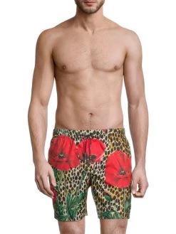 DOLCE&GABBANA Floral & Animal Print Swim Trunks For Men 10 DOLCE&GABBANA Floral & Animal Print Swim Trunks For Men -Deals DOLCE&GABBANA Store unnamed file 884