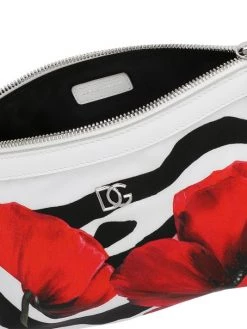 DOLCE&GABBANA Zebra & Peony Nylon Zip Pouch -Deals DOLCE&GABBANA Store unnamed file 906