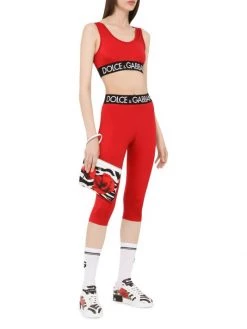 DOLCE&GABBANA Zebra & Peony Nylon Zip Pouch -Deals DOLCE&GABBANA Store unnamed file 908