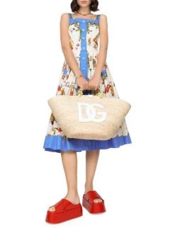 DOLCE&GABBANA DG Raffia Basket Tote -Deals DOLCE&GABBANA Store unnamed file 922