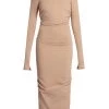 DOLCE&GABBANA Ruched Midi-Dress -Deals DOLCE&GABBANA Store unnamed file 944