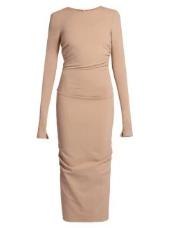 DOLCE&GABBANA Ruched Midi-Dress