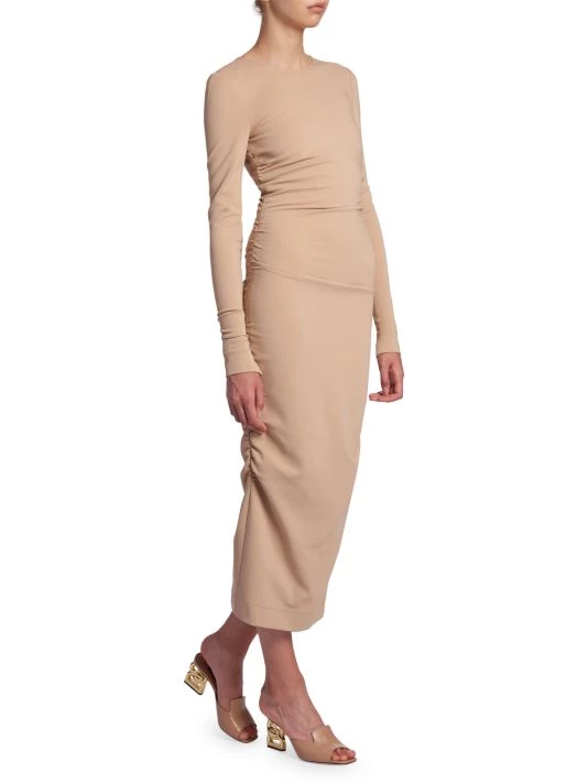 DOLCE&GABBANA Ruched Midi-Dress 6 DOLCE&GABBANA Ruched Midi-Dress - Image 4