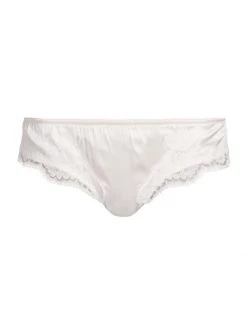 DOLCE&GABBANA Lace-Trim Satin Briefs